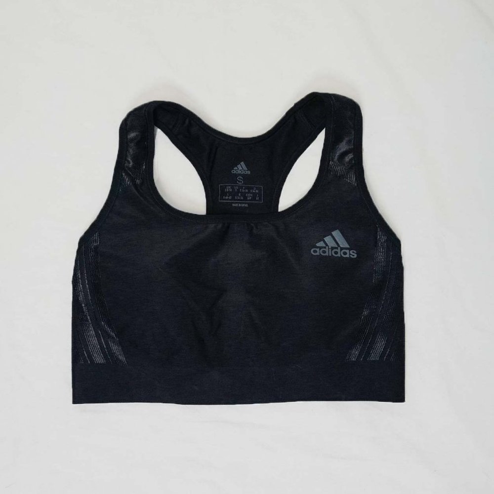 ADIDAS | Carbon Black Sports Bra